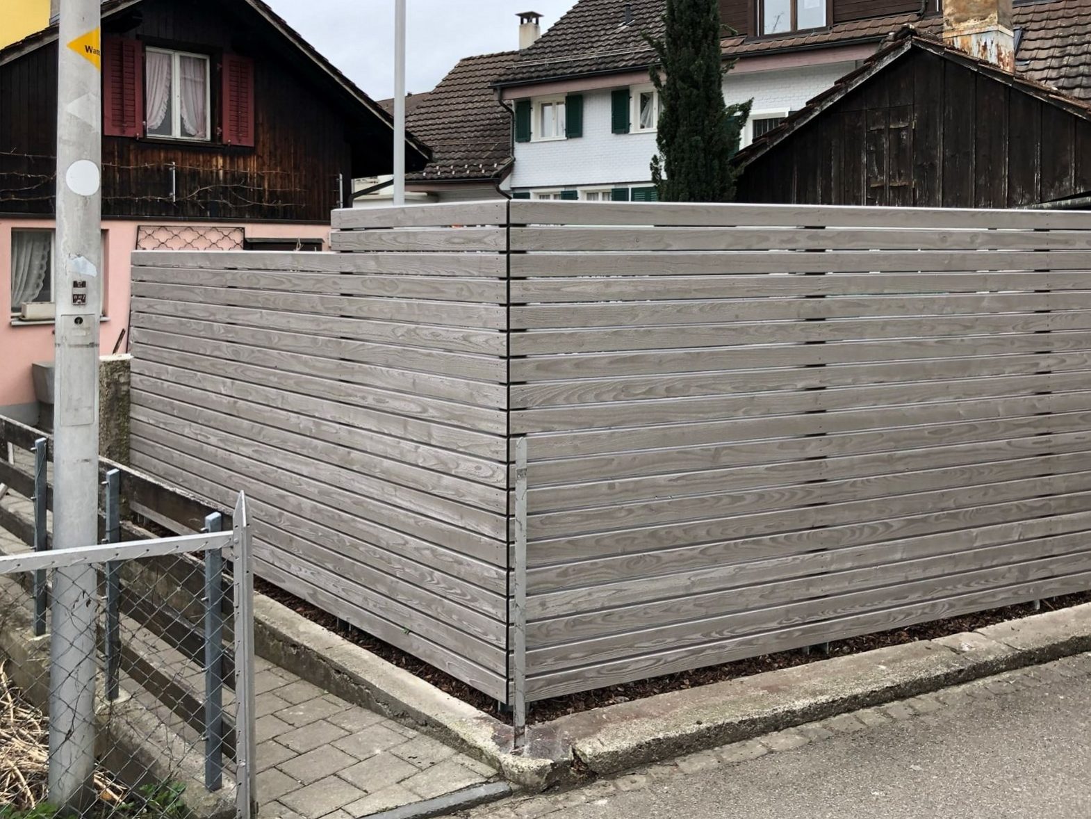 Büttel Sichtschutzzaun