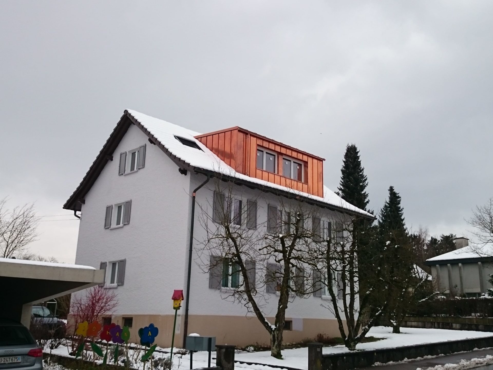 Sursee, Einbau Lukarne